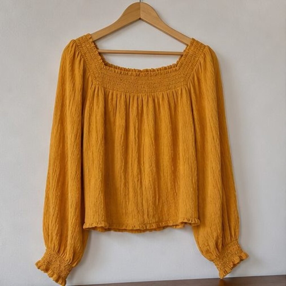 Ivory Button Blouse